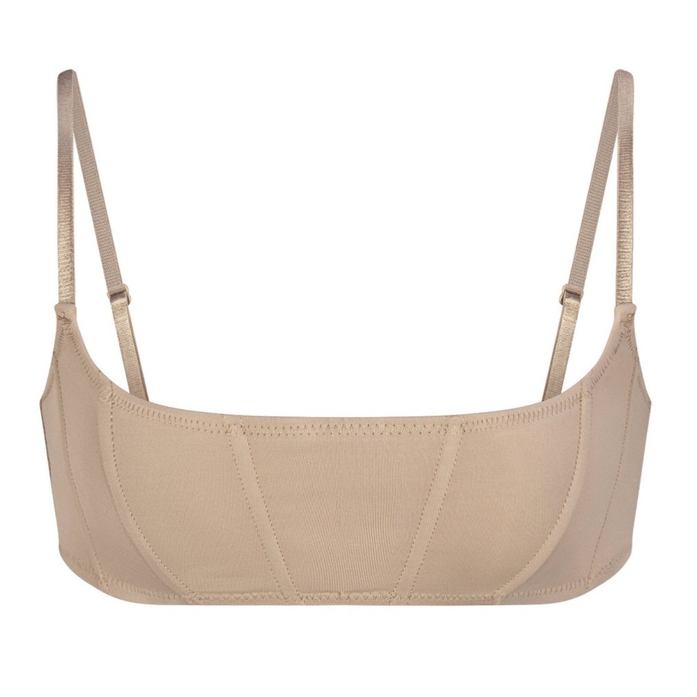 NWT🪐Skims Micro Corset Bikini Top - Desert